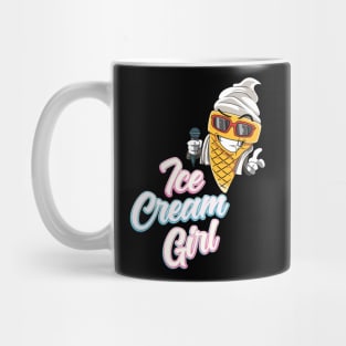 Ice Cream Cool Summer Vacation Sun Glasses Mug